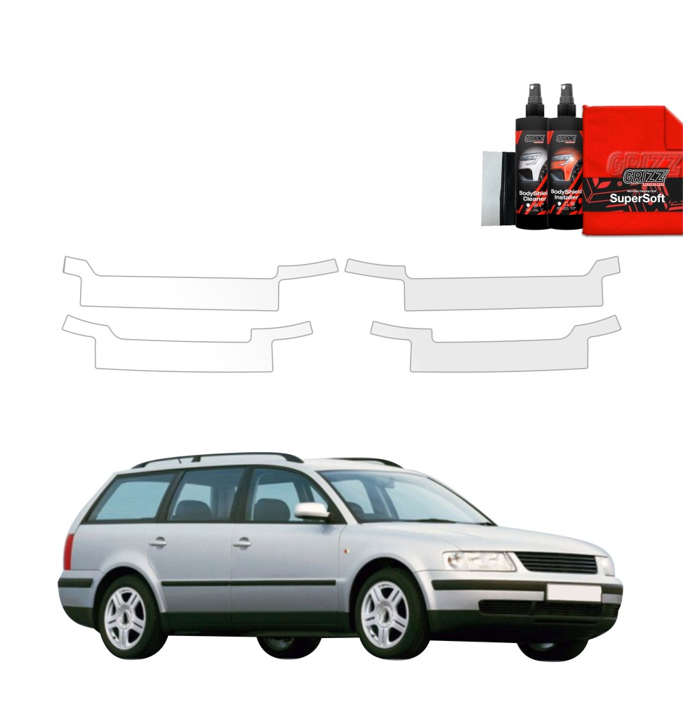 4w1 Folia ochronna na progi do Volkswagen Passat B5 Variant (1996-2000)