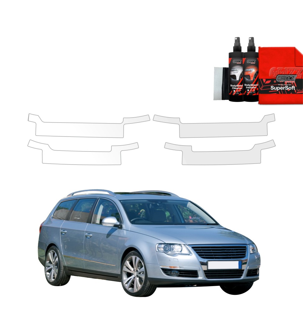4w1 Folia ochronna na progi do Volkswagen Passat B6 Variant (2005-2010)