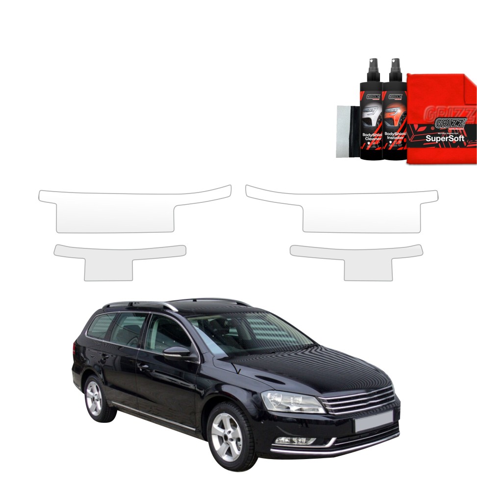 4w1 Folia ochronna na progi do Volkswagen Passat B7 Variant (2010-2014)