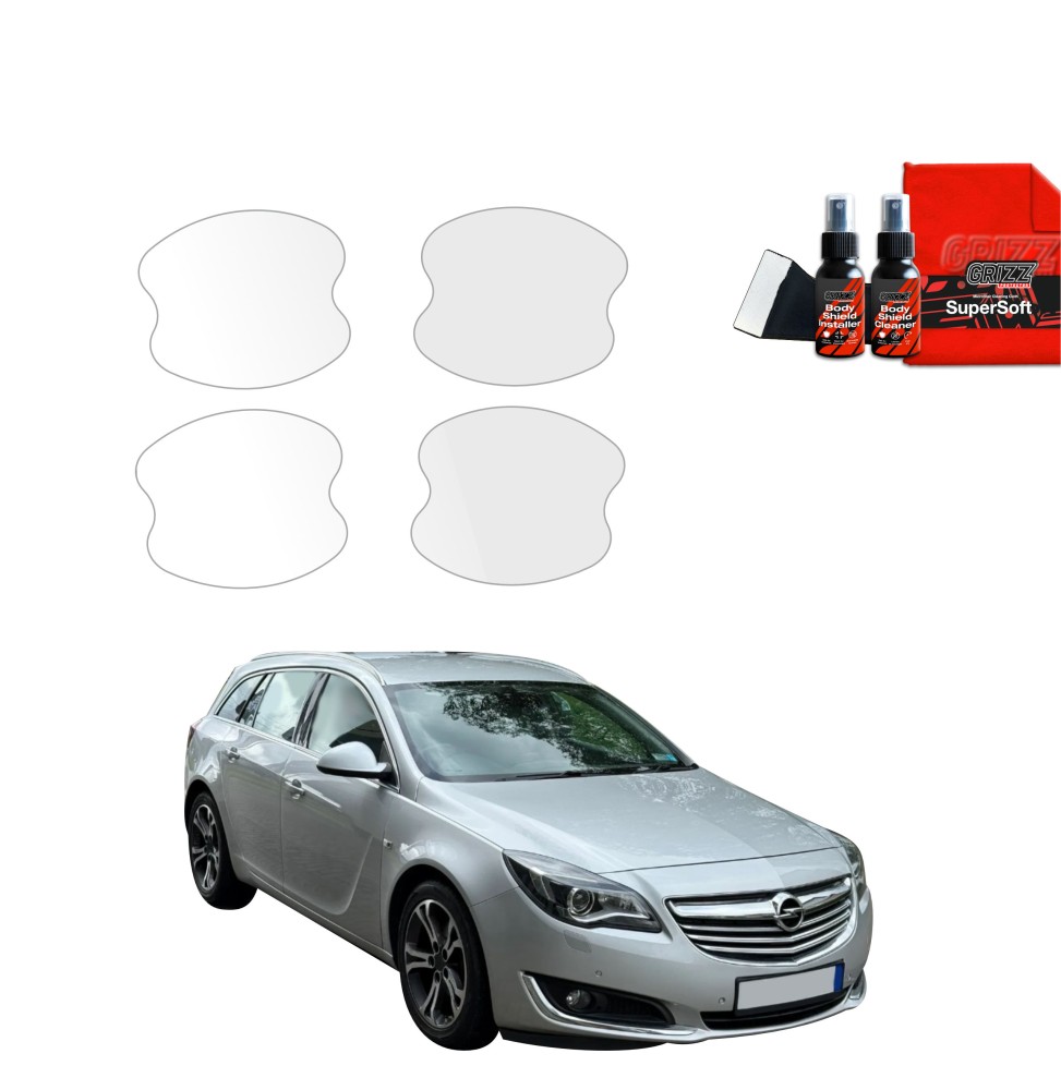 4w1 Folia ochronna pod klamki do Opel Insignia Kombi Facelifting (2013-2017)