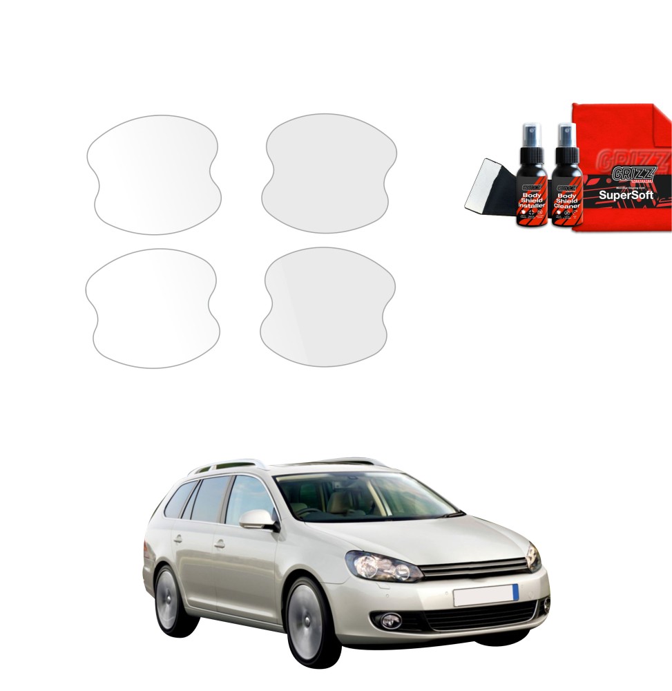 4w1 Folia ochronna pod klamki do Volkswagen Golf 6 Variant (2009-2014)