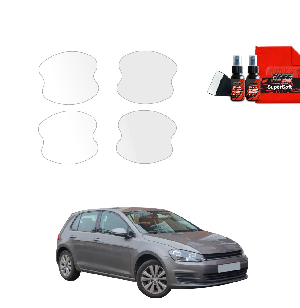 4w1 Folia ochronna pod klamki do Volkswagen Golf 7 Hatchback 5D (2012-2020)