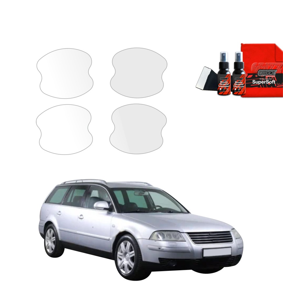 4w1 Folia ochronna pod klamki do Volkswagen Passat B5 Variant Facelifting (2000-2005)