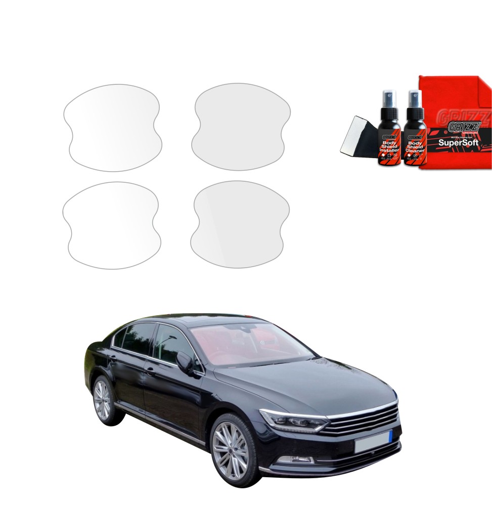 4w1 Folia ochronna pod klamki do Volkswagen Passat B8 Sedan (2014-2022)