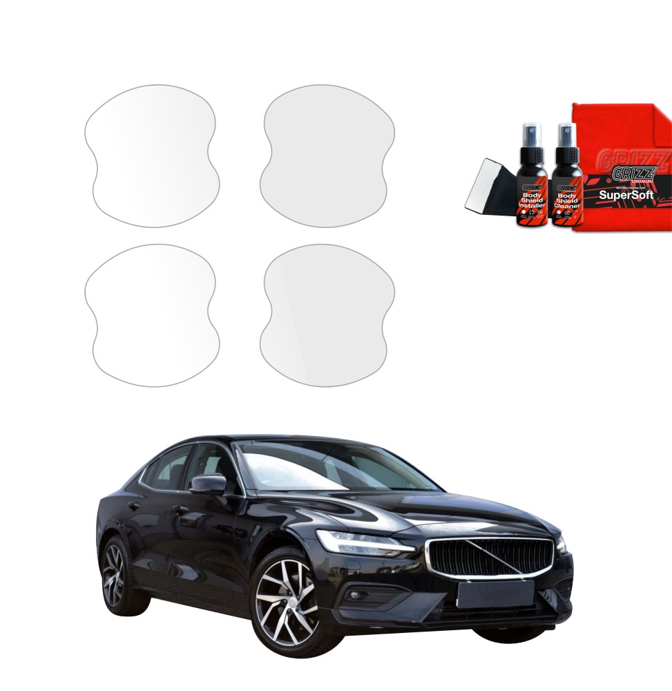 4w1 Folia ochronna pod klamki do Volvo S60 3 Sedan 4D (2019-2024)