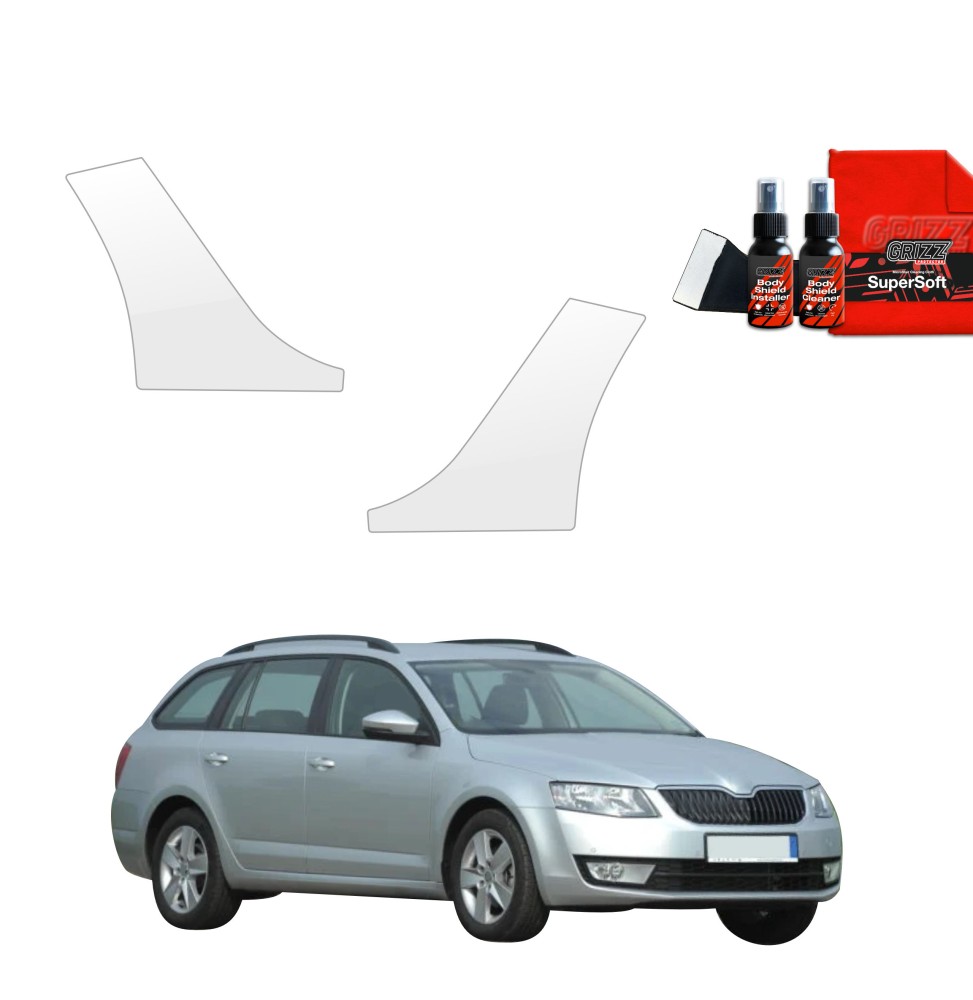 2w1 Folia ochronna na nadkola do Skoda Octavia 3 Kombi 5D (2017-2020)