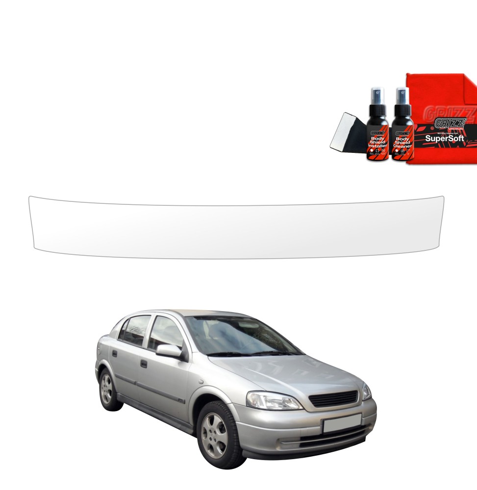 Folia ochronna na próg bagażnika do Opel Astra G Hatchback 5D (1998-2009)