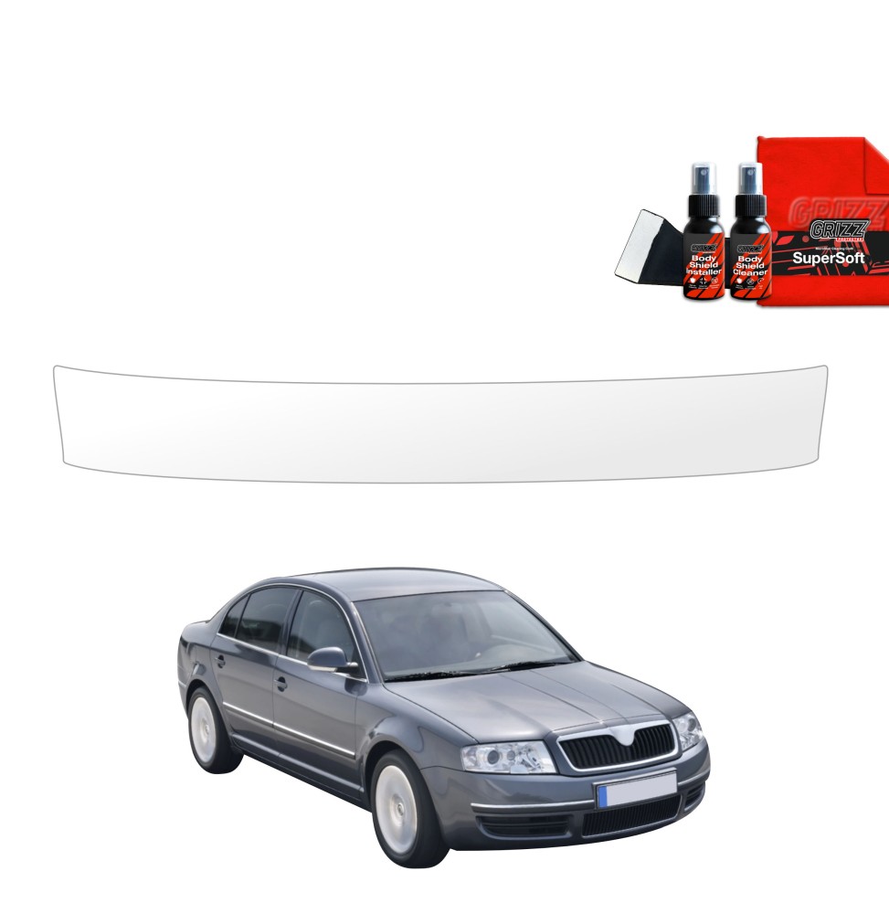 Folia ochronna na próg bagażnika do Skoda Superb (2001-2008)