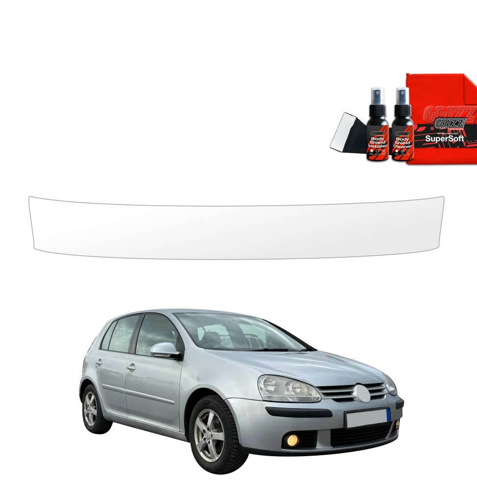 Folia ochronna na próg bagażnika do Volkswagen Golf 5 Hatchback 5D (2003-2009)