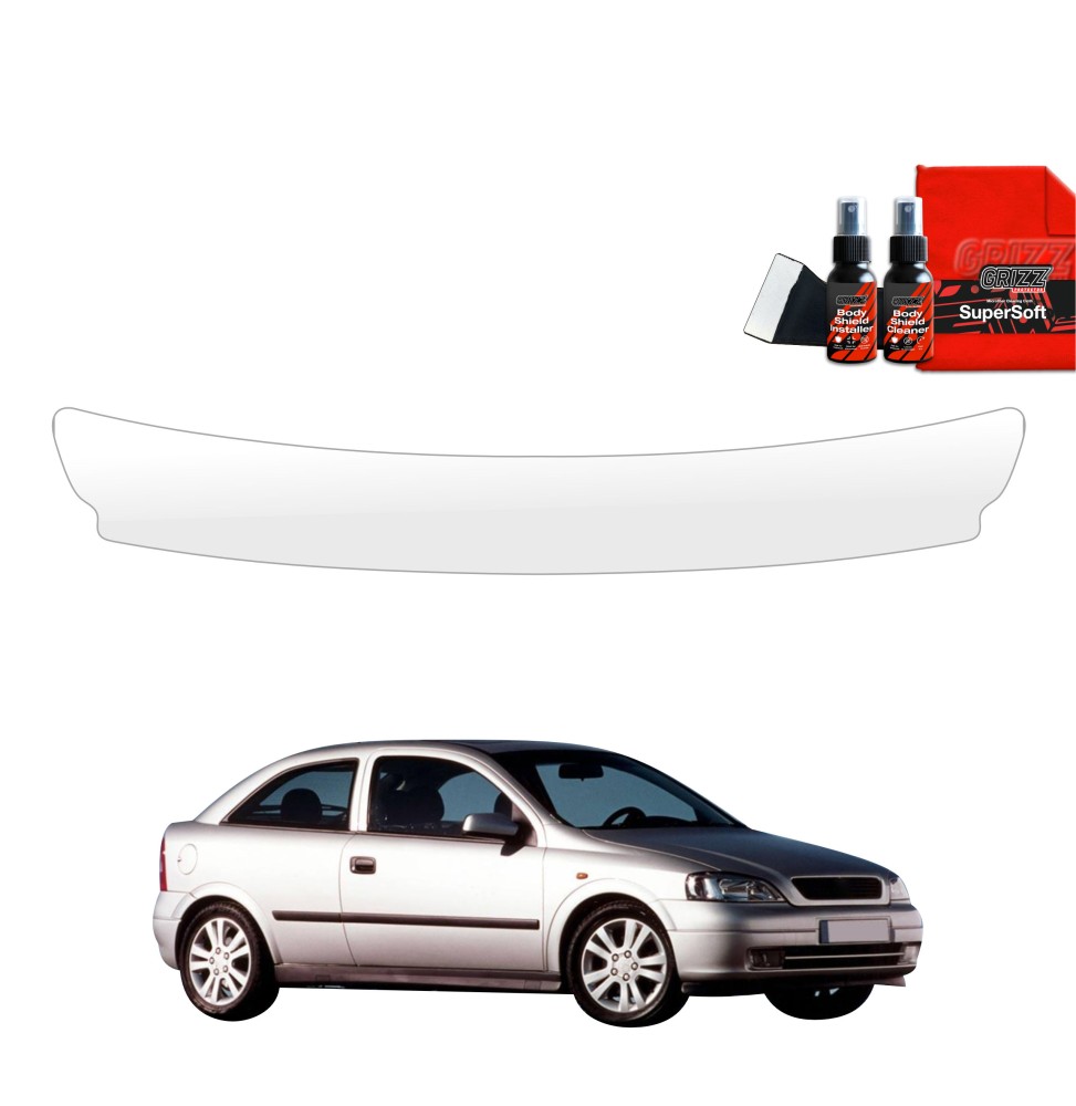 Folia ochronna na próg bagażnika do Opel Astra G Hatchback 3D (1998-2009)