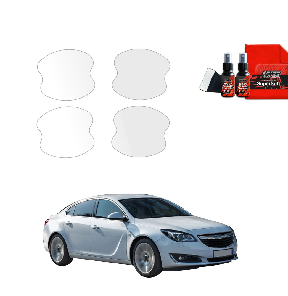 4w1 Folia ochronna pod klamki do Opel Insignia A Sedan Facelifting (2013-2017)