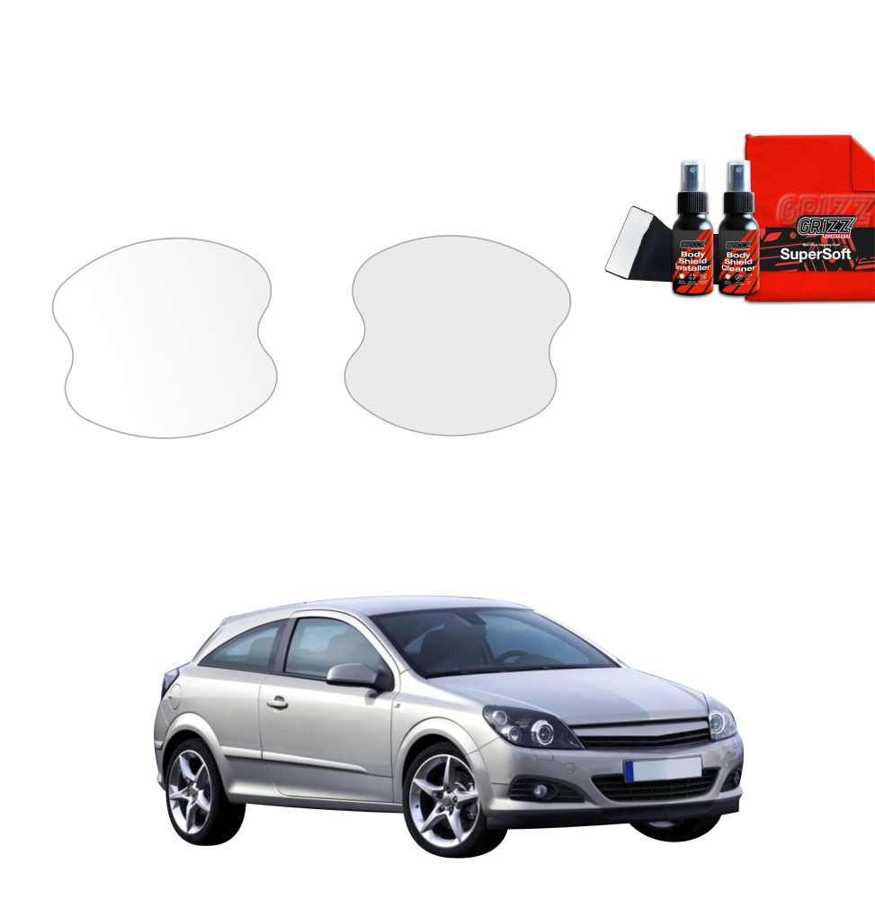2w1 Folia ochronna pod klamki do Opel Astra H Hatchback 3D (2004-2010)