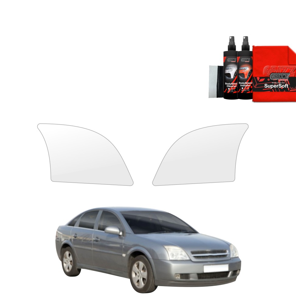 2w1 Folia ochronna na lampy do Opel Vectra C Liftback (2002-2005)