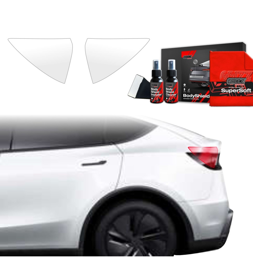 2w1 Folia ochronna na osłonę portu ładowania do Tesla Model Y Juniper (2024-2025)