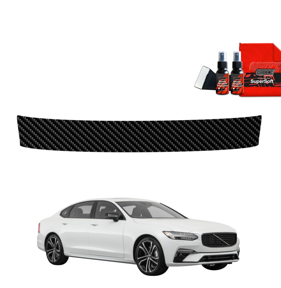 Folia karbonowa na próg bagażnika do Volvo S90 Sedan 5D (2016-2020)