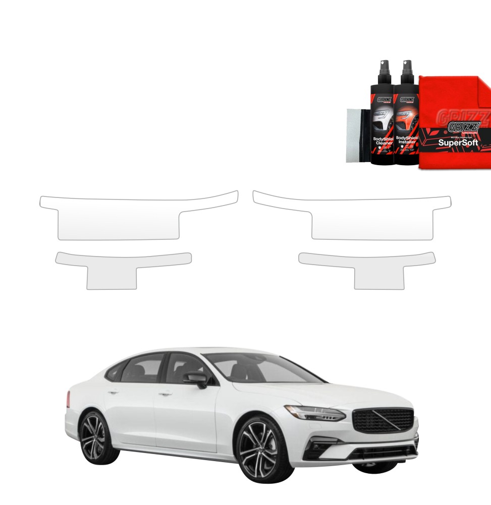 4w1 Folia ochronna na progi do Volvo S90 Sedan 5D (2016-2020)