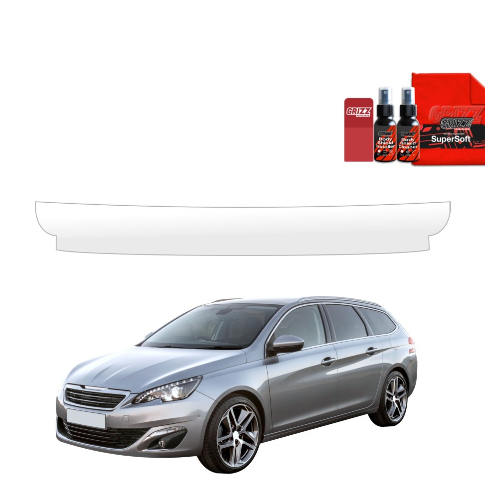 Folia ochronna na próg bagażnika do Peugeot 308 Kombi (2013-2021)