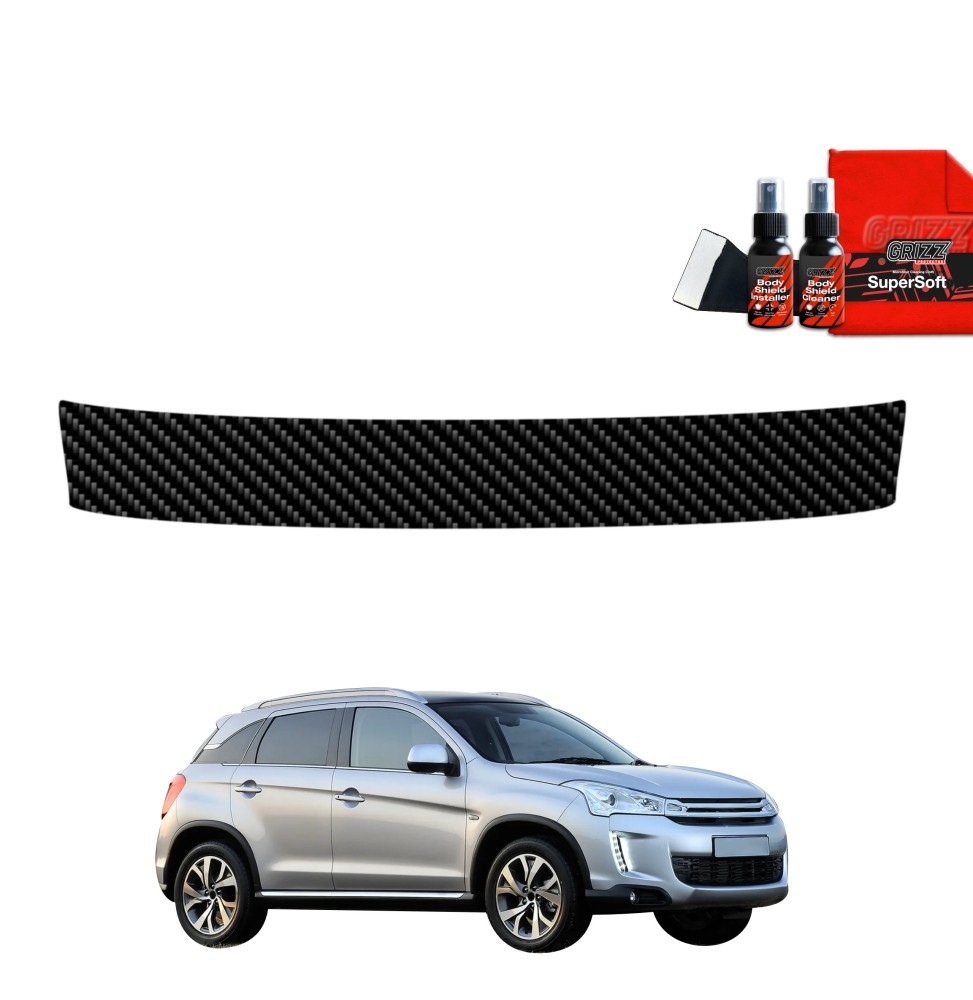 Folia karbonowa na próg bagażnika do Citroen C4 Aircross (2012-2017)