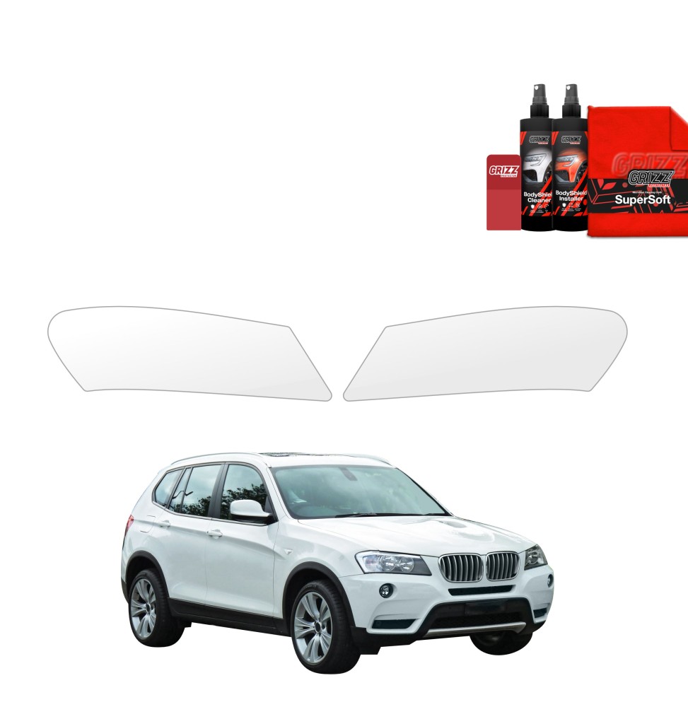 2w1 Folia ochronna na lampy do BMW X3 F25 (2010-2014)