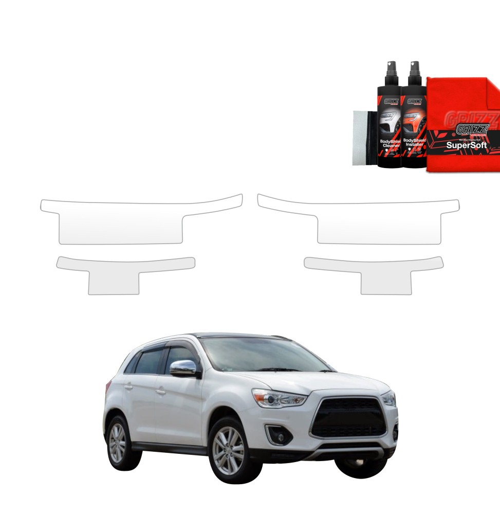 4w1 Folia ochronna na progi do Mitsubishi ASX (2010-2019)