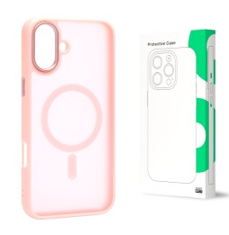 SatinMatt etui do Apple iPhone 16 Plus Pink