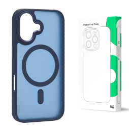 SatinMatt etui do Apple iPhone 16 Dark Blue