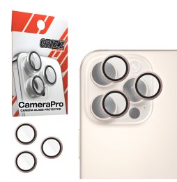 Szkło na aparat z ramką do Apple iPhone 16 Pro...