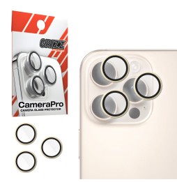 Szkło na aparat z ramką do Apple iPhone 16 Pro...