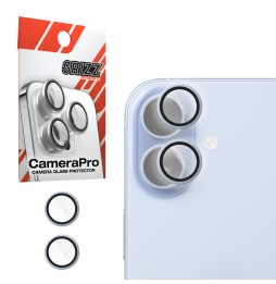 Szkło na aparat z ramką do Apple iPhone 17 Blue...