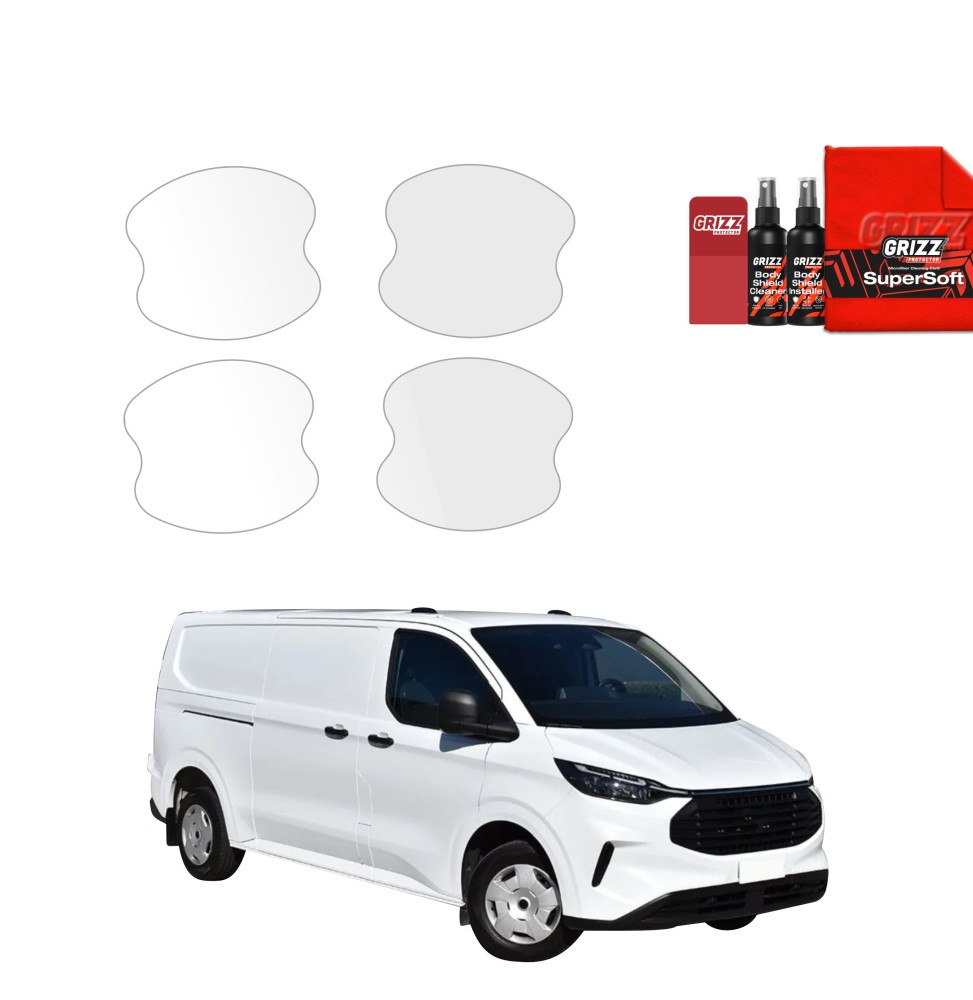 4w1 Folia ochronna pod klamki do Ford Custom (2023-2026)