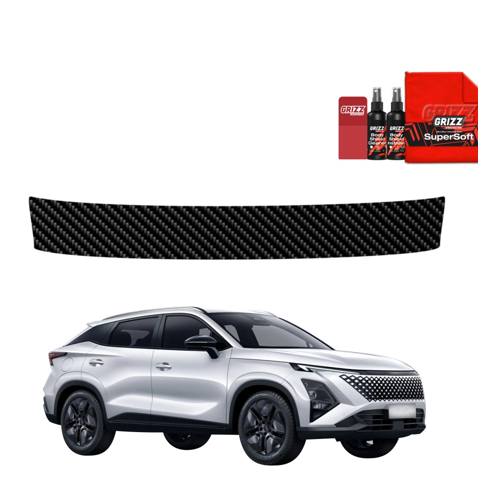 Folia karbonowa na próg bagażnika do OMODA 5 Hybrid (2025-2026)