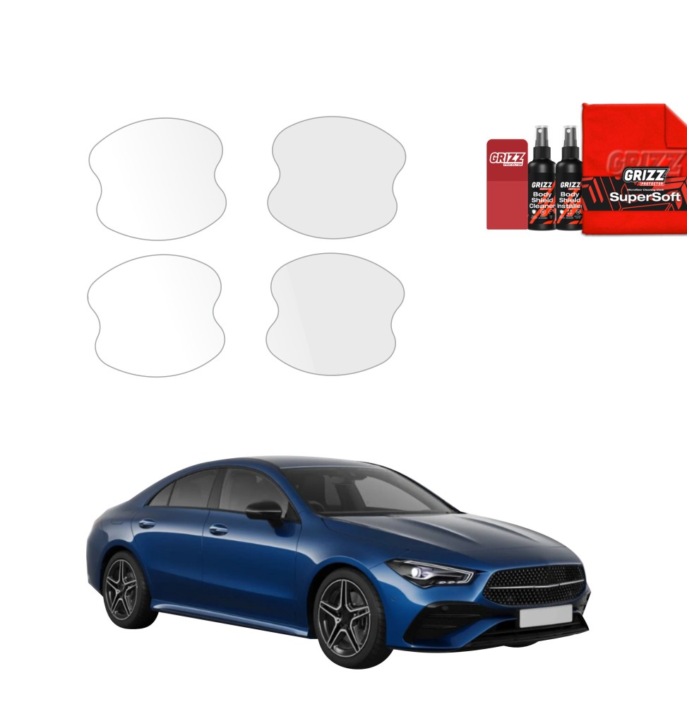 4w1 Folia ochronna pod klamki do Mercedes CLA 200 (2025-2026)