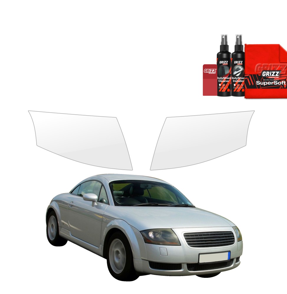 2w1 Folia ochronna na przednie lampy do Audi TT I gen (1998-2006)