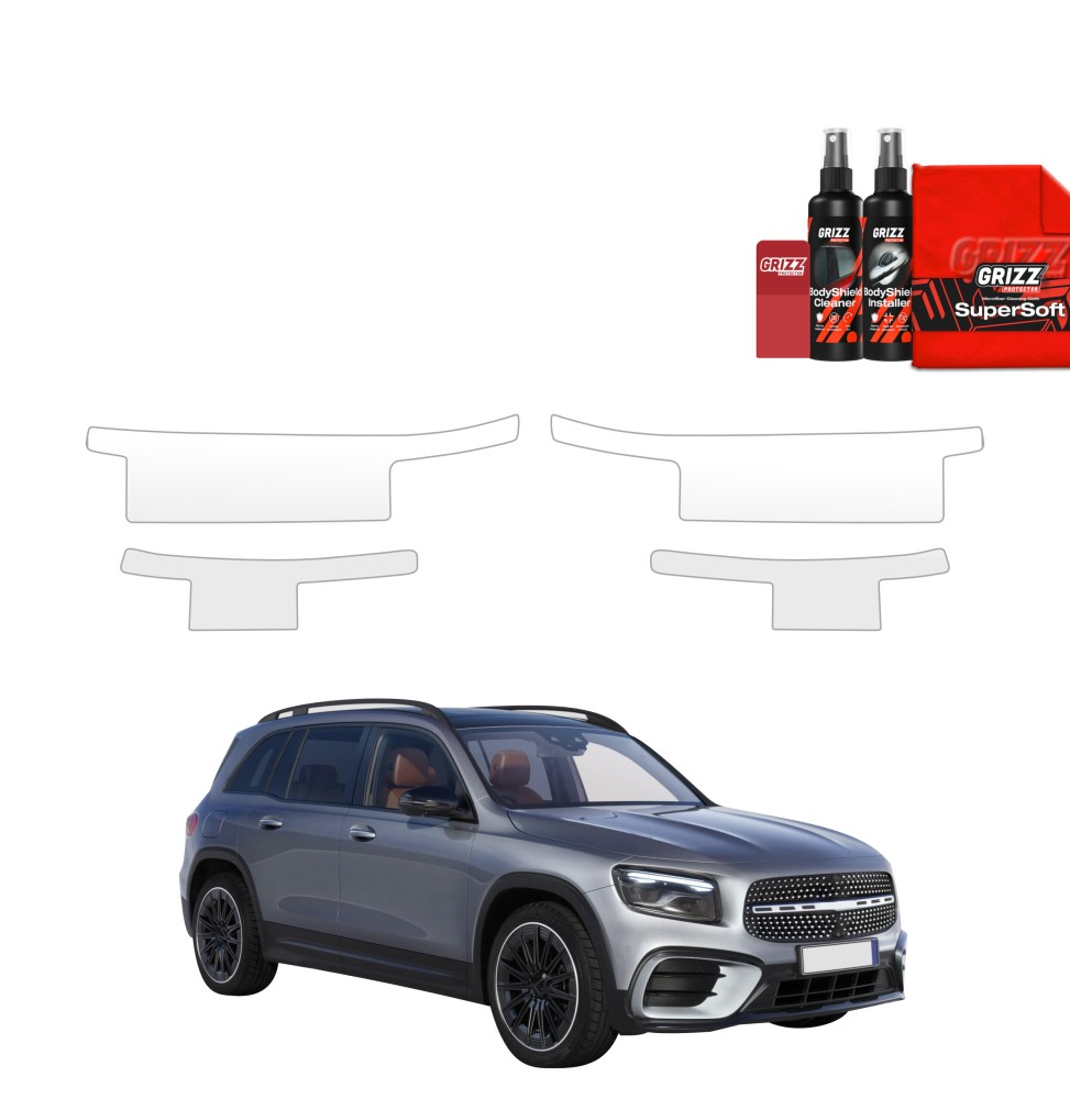 4w1 Folia ochronna na progi do Mercedes GLB 200 (2023-2026)
