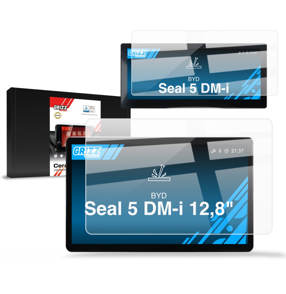 2w1 Folia ceramiczna Grizz do BYD Seal 5 DM-i 12,8" (2025-2026)