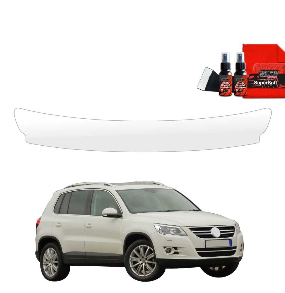 Folia ochronna na próg bagażnika do Volkswagen Tiguan 5D (2007-2011)