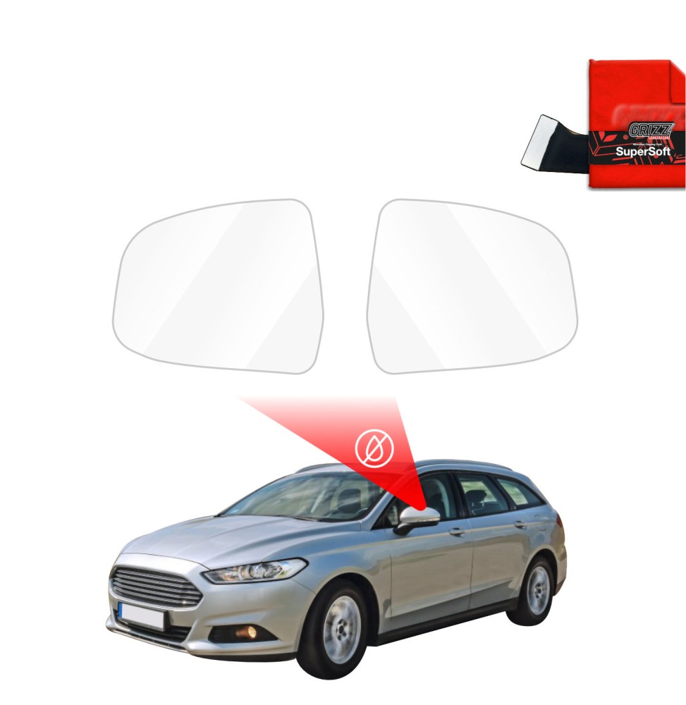 Folia przeciwdeszczowa na lusterka do Ford Mondeo Mk5 Kombi (2014-2019)