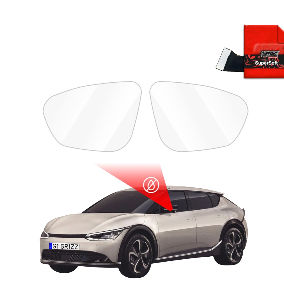 Folia przeciwdeszczowa na lusterka do Kia EV6 (2025-2026)