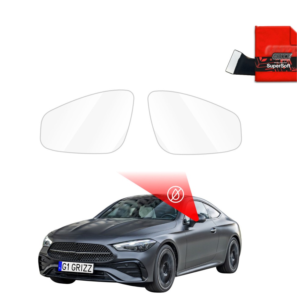 Folia przeciwdeszczowa na lusterka do Mercedes CLE 300 (2023-2026)