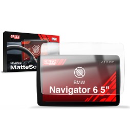 Folia antyodciskowa na ekran BMW Navigator 6 matowa Grizz