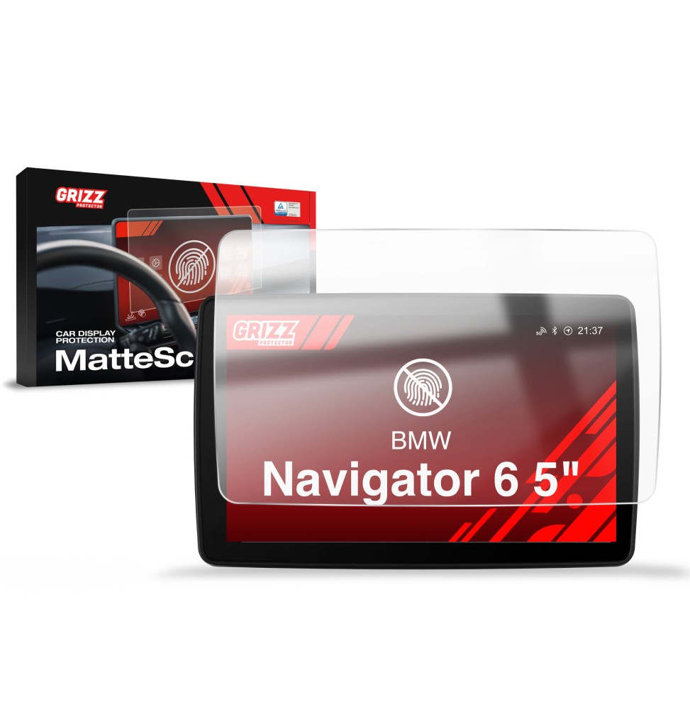 Folia antyodciskowa na ekran BMW Navigator 6 matowa Grizz