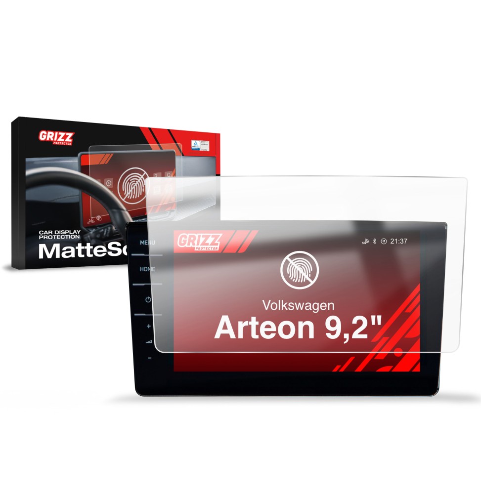 Folia antyodciskowa na ekran Volkswagen VW Arteon Discover Pro (2019-2025) matowa Grizz