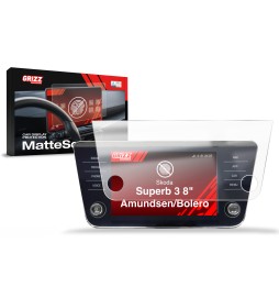 Folia antyodciskowa na ekran Skoda Superb 3 8"...