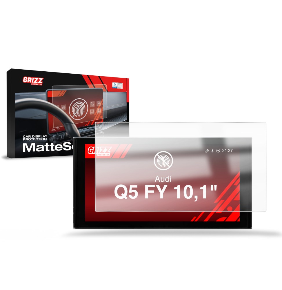 Folia antyodciskowa na ekran Audi Q5 FY 10,1" (2020-2024) matowa Grizz