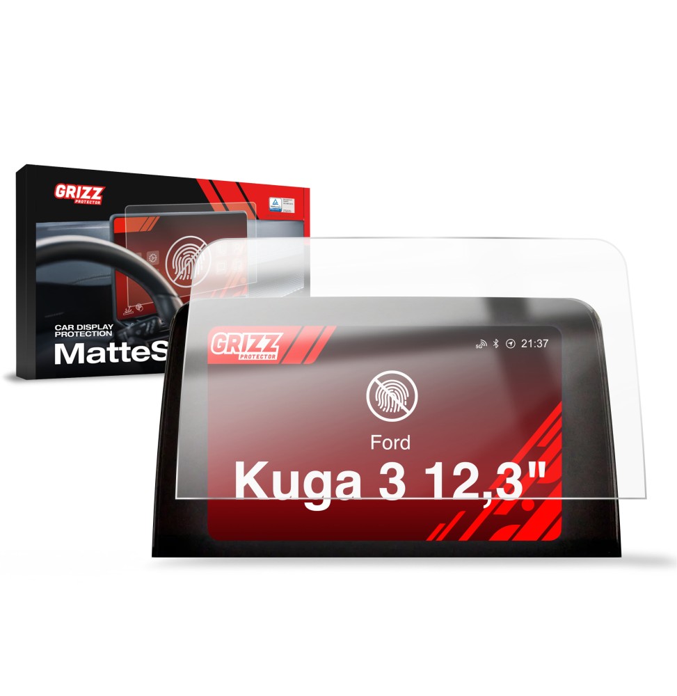 Folia antyodciskowa na ekran Ford Kuga 3 (2019-2024) matowa Grizz