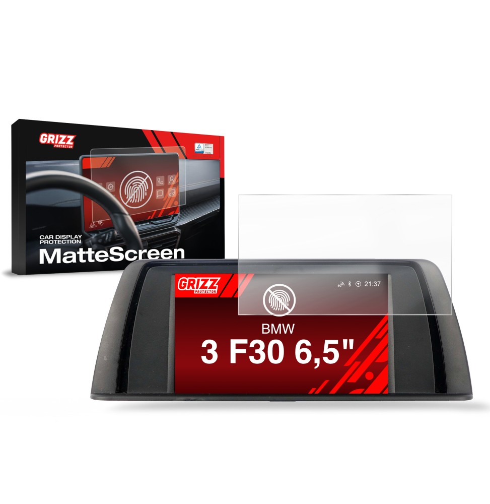 Folia antyodciskowa na ekran BMW 3 F30 6,5" (2014-2019) matowa Grizz