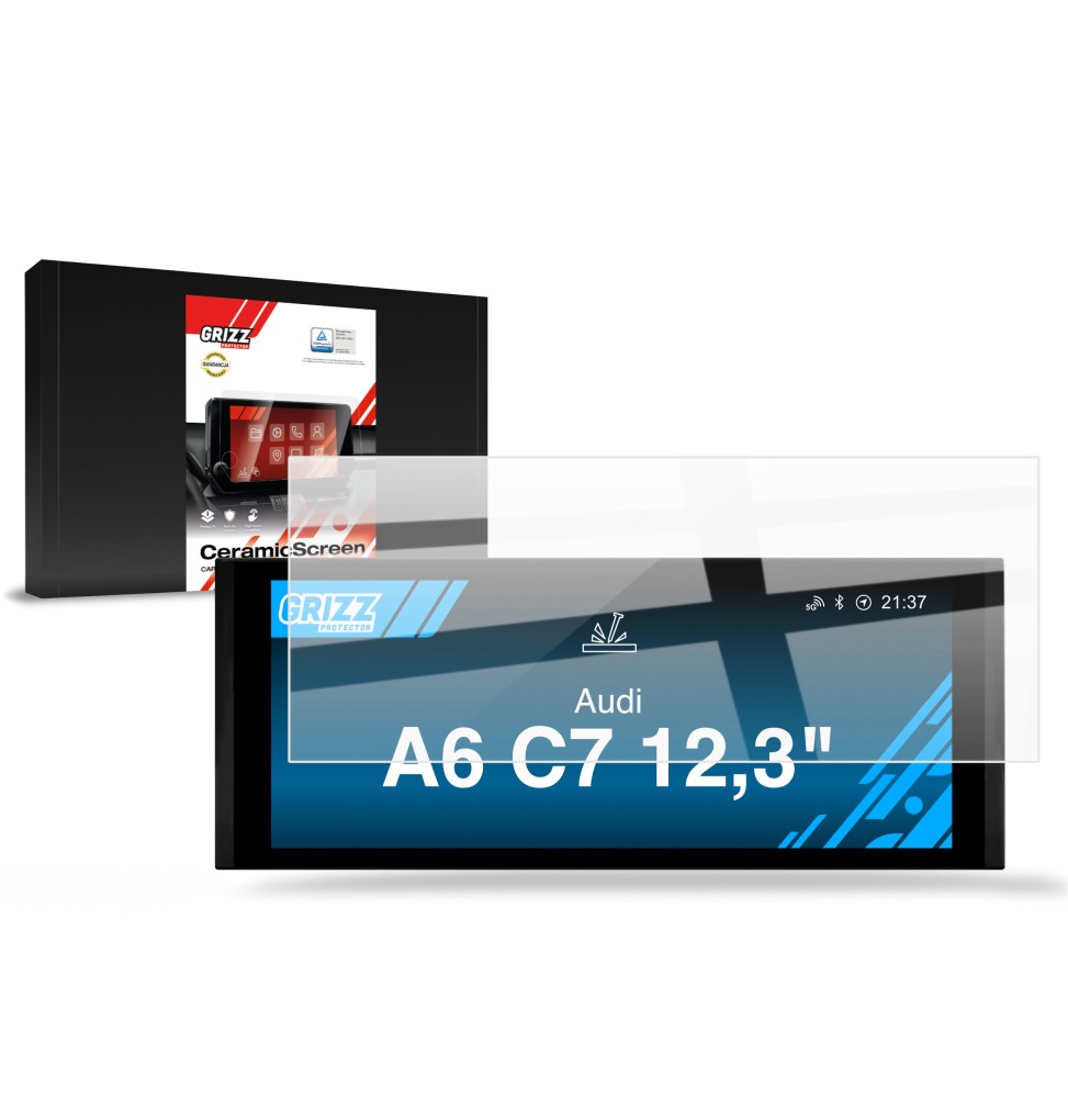 Folia ceramiczna na ekran Audi A6 C7 Android Radio 12,3" (2012-2018) Grizz