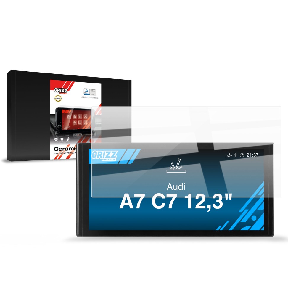 Folia ceramiczna na ekran Audi A7 C7 Android Radio 12,3" (2012-2018) Grizz