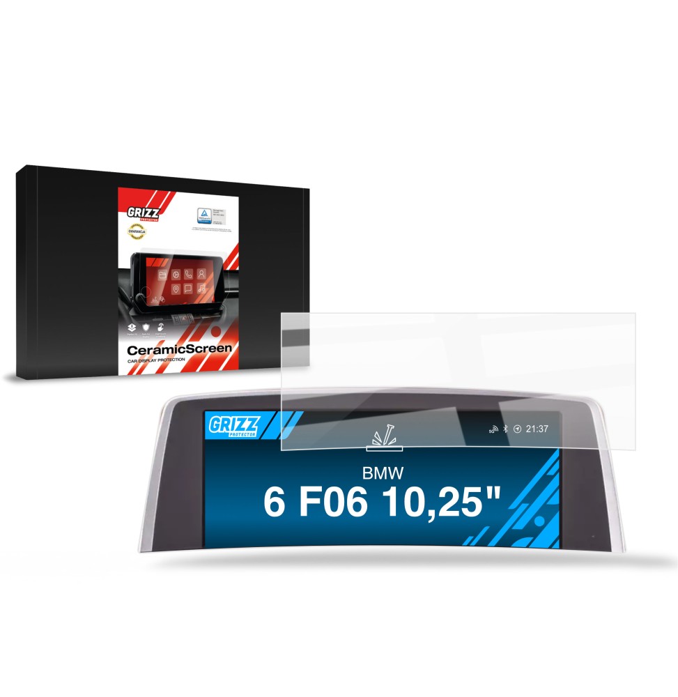Folia ceramiczna na ekran BMW 6 Gran Coupé F06 10,25" (2012-2014) Grizz