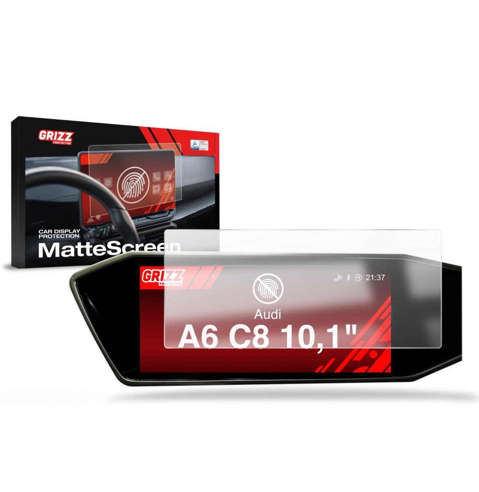 Folia antyodciskowa na ekran Audi A6 C8 (2018-2024) matowa Grizz